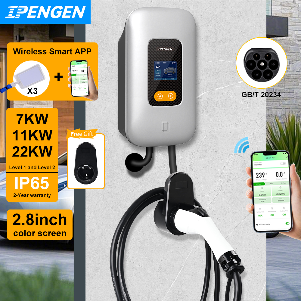 Ev Charger Wallbox - IPENGEN EV Charging Station GBT 22KW