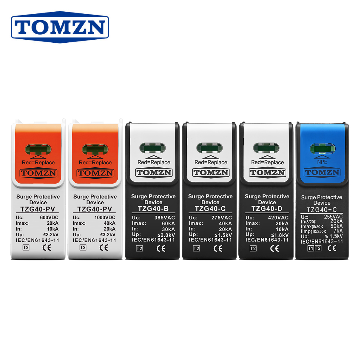 1PCS TZG40 PV Disrharge Tube D - Ac Surge Protector avis et prix