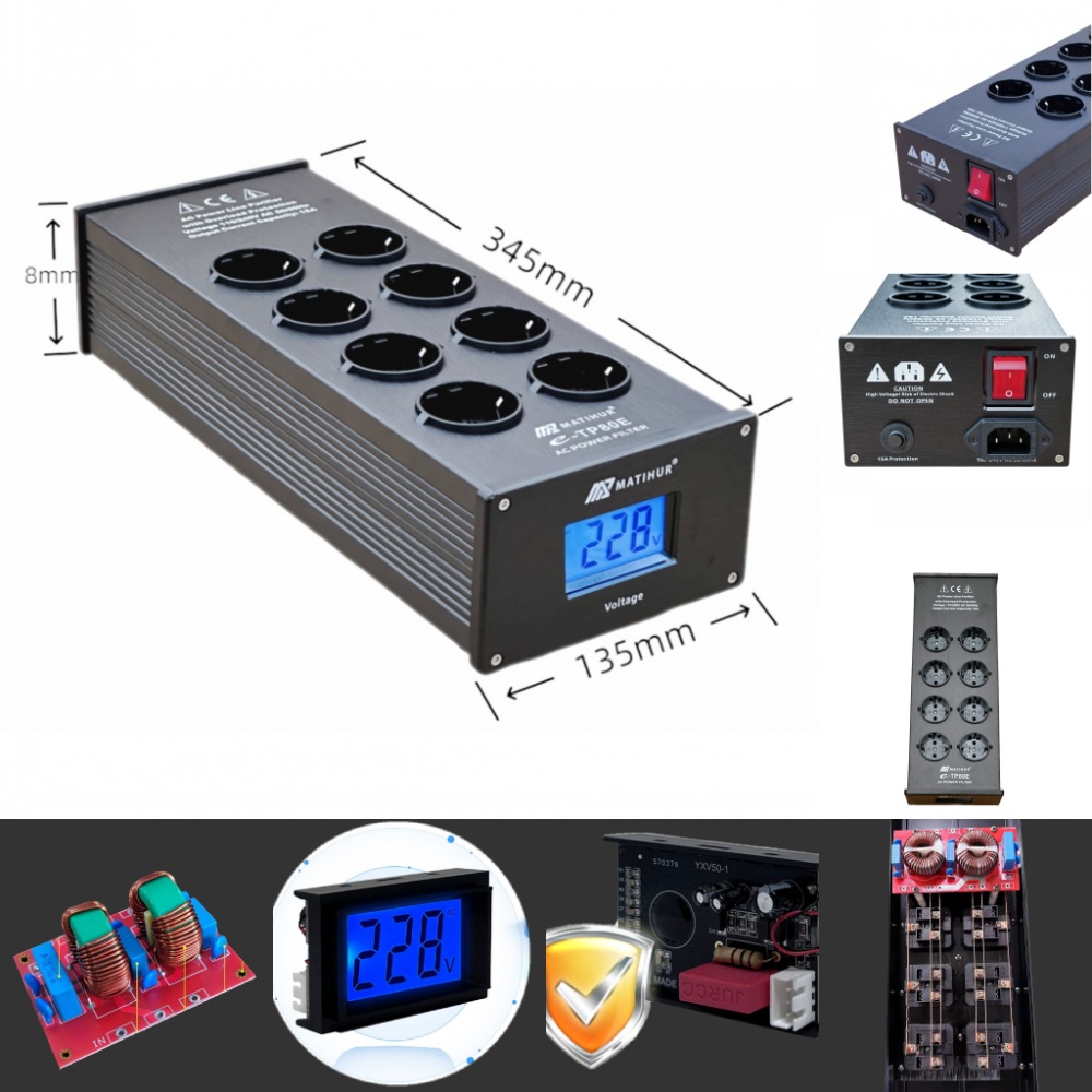 MATIHUR e-TP80 Audio Noise AC  - Ac Surge Protector avis et prix