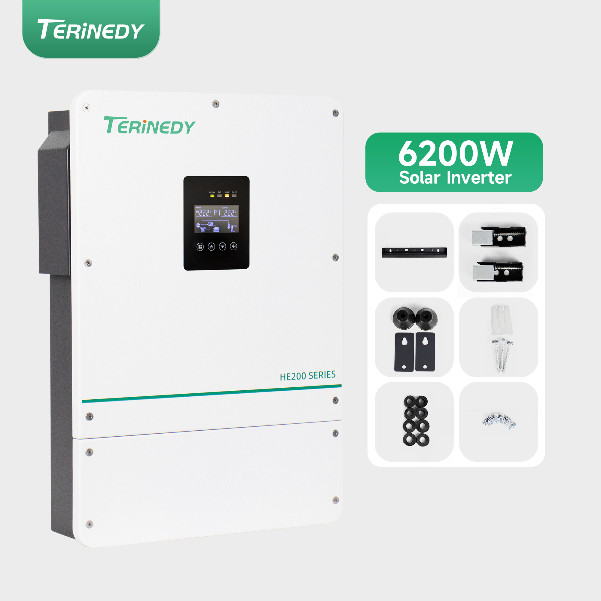 Smart 6kW 48V Built-in MPPT Pu - Hybrid Solar Inverter avis et prix