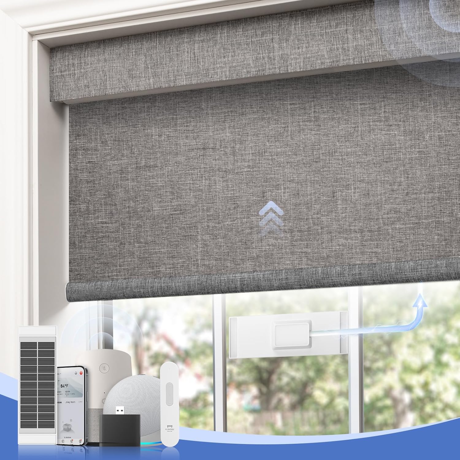 Motorized Blinds with Remote,  - Renewable Energy Systems avis et prix