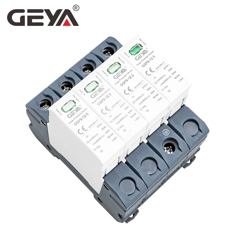 GEYA GSP9 12.5KA T1+T2 SPD 4P  - Ac Surge Protector avis et prix