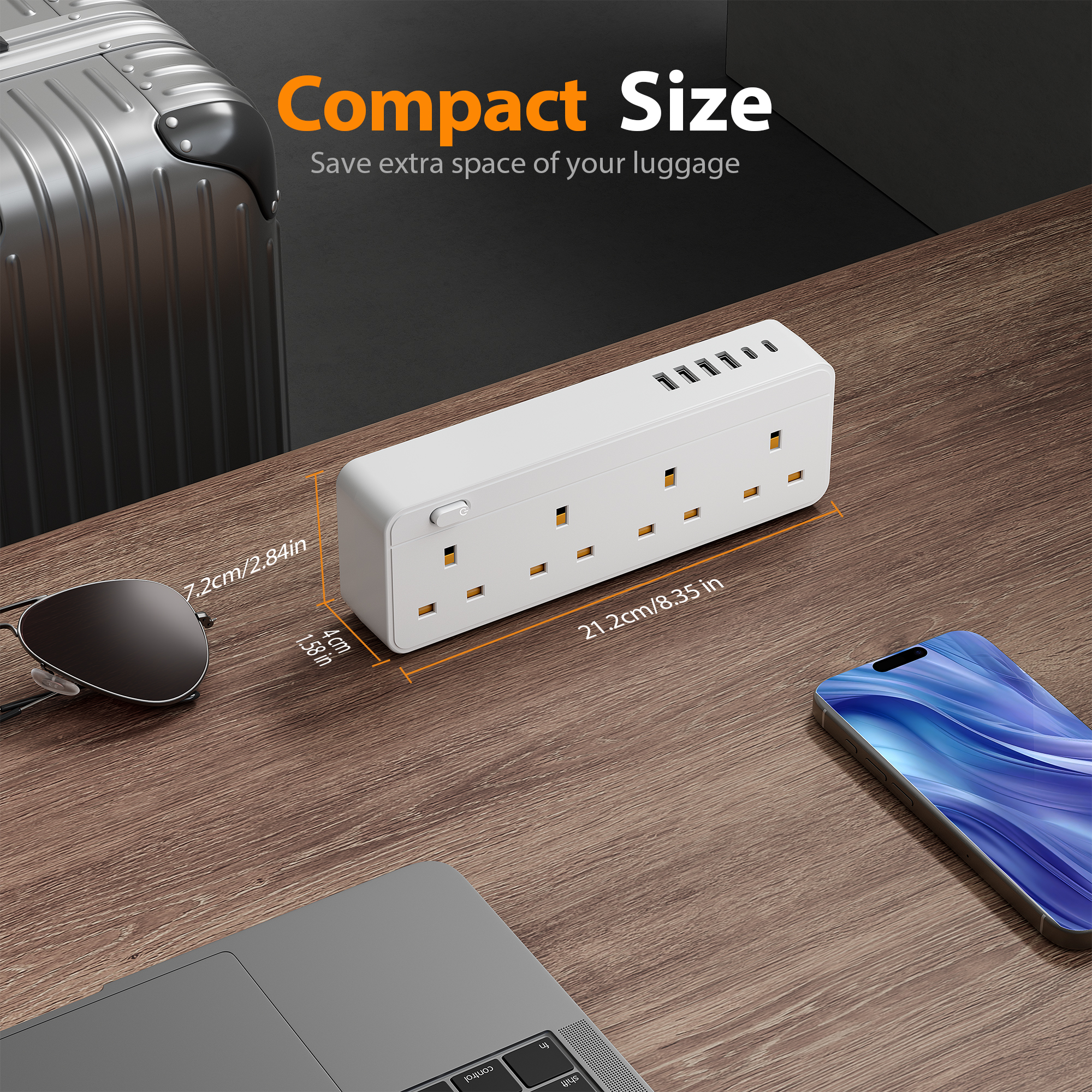 10-in-1 British Standard Power - Ac Surge Protector avis et prix