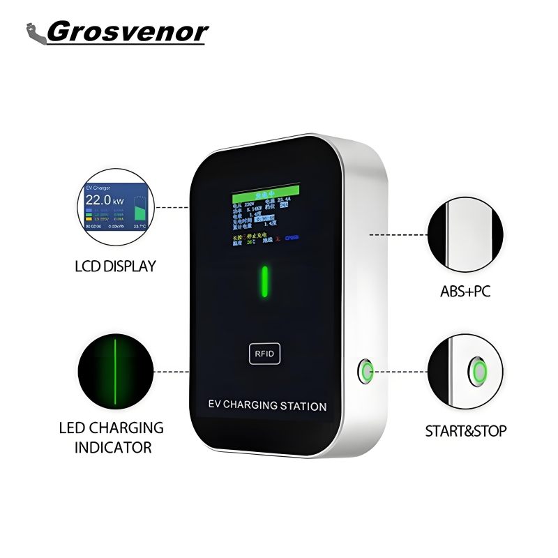 New 7KW Type2 Electric Vehicle - Ev Charger Wallbox avis et prix