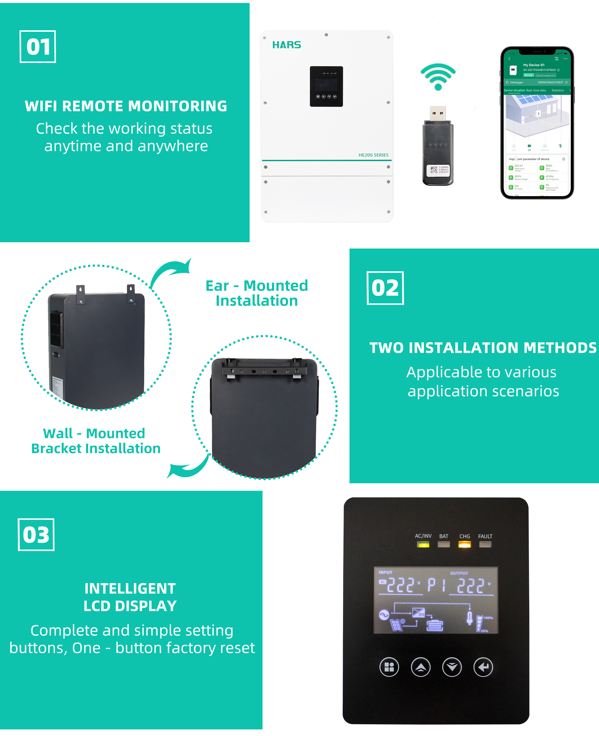 High Quality Competitive Price - Hybrid Solar Inverter avis et prix