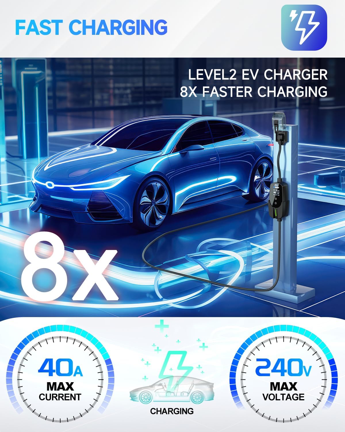 EVDANCE Portable EV Charger fo - Ev Charger Wallbox avis et prix