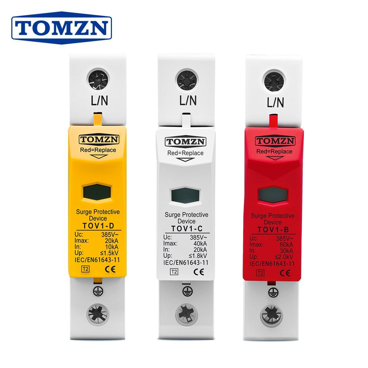 TOMZN AC SPD 1P 20KA 40KA 60KA - Ac Surge Protector avis et prix
