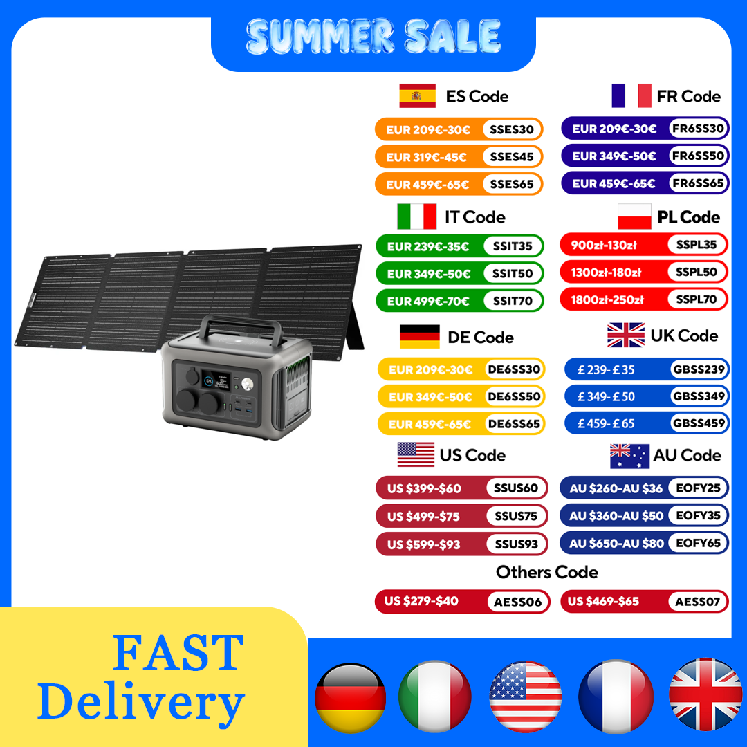 ALLPOWERS R600 299Wh 600W LiFe - Renewable Energy Systems avis et prix
