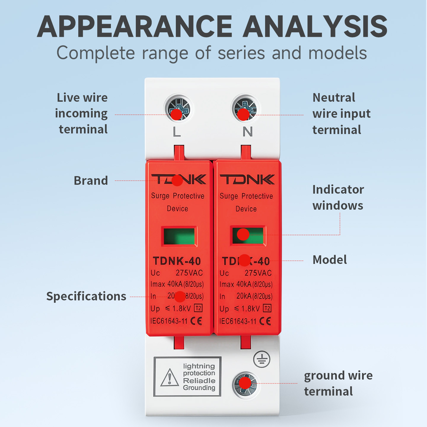 TDNK Household & Industrial SP - Ac Surge Protector avis et prix